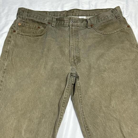 Vintage 1999 Levi’s 550 Relaxed Fit Jeans Made In USA  38 X 30 Red Tab Very Good - Picture 7 of 15
